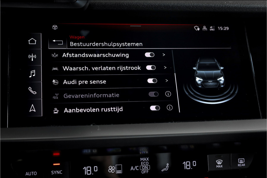 Audi A3 Sportback 30 TFSI Advanced edition 110 PK - Automaat | Dig. Cockpit | Adapt. Cruise | PDC | NAV + App. Connect | ECC | DAB | LM 17" |