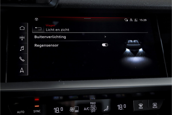 Audi A3 Sportback 30 TFSI Advanced edition 110 PK - Automaat | Dig. Cockpit | Adapt. Cruise | PDC | NAV + App. Connect | ECC | DAB | LM 17" |