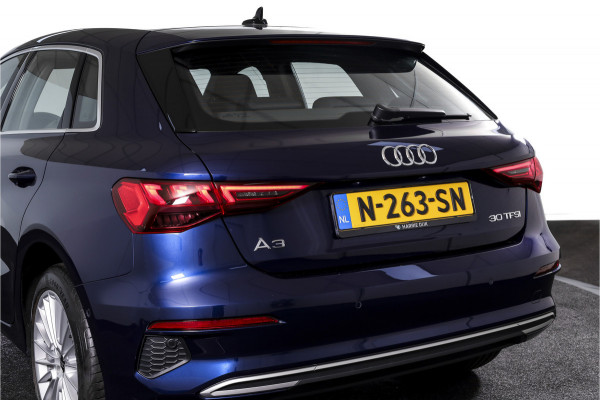 Audi A3 Sportback 30 TFSI Advanced edition 110 PK - Automaat | Dig. Cockpit | Adapt. Cruise | PDC | NAV + App. Connect | ECC | DAB | LM 17" |