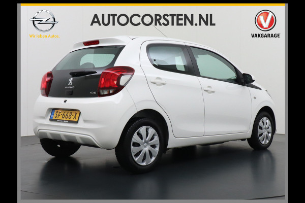 Peugeot 108 1.0I 70PK e-VTi 5Drs Airco Isofix ESP CV met afstandsbediening Elek.ramen Active BluetoothPack Premium **SLECHTS 31.518 KM **  € 23,- Wegenbelasting p/m 100% Dealeronderhouden Origineel Nederlandse Auto