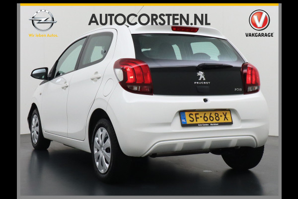 Peugeot 108 1.0I 70PK e-VTi 5Drs Airco Isofix ESP CV met afstandsbediening Elek.ramen Active BluetoothPack Premium **SLECHTS 31.518 KM **  € 23,- Wegenbelasting p/m 100% Dealeronderhouden Origineel Nederlandse Auto
