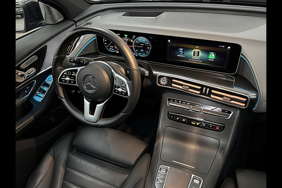 Mercedes-Benz EQC AMG Premium | 360 Camera | Distronic + | Stoelventilatie | Burmester | 21" | Headup | Keyless-Go | Trekhaak | 2x Memory | Achterbankverwarming | Sfeerverlichting | Carplay | Panodak | Widescreen | 12-2019 | 69dkm! Bovag Garantie |