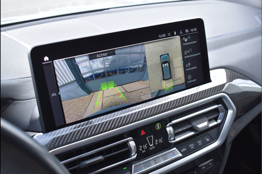 BMW X3 xDrive30e M-Sport Pakket 292 Pk Brooklyn Grau 12-2021 Laser Led Pano Navi Leder HUD Camera Carbon Trekhaak 20 Inch