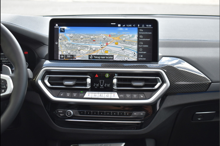 BMW X3 xDrive30e M-Sport Pakket 292 Pk Brooklyn Grau 12-2021 Laser Led Pano Navi Leder HUD Camera Carbon Trekhaak 20 Inch