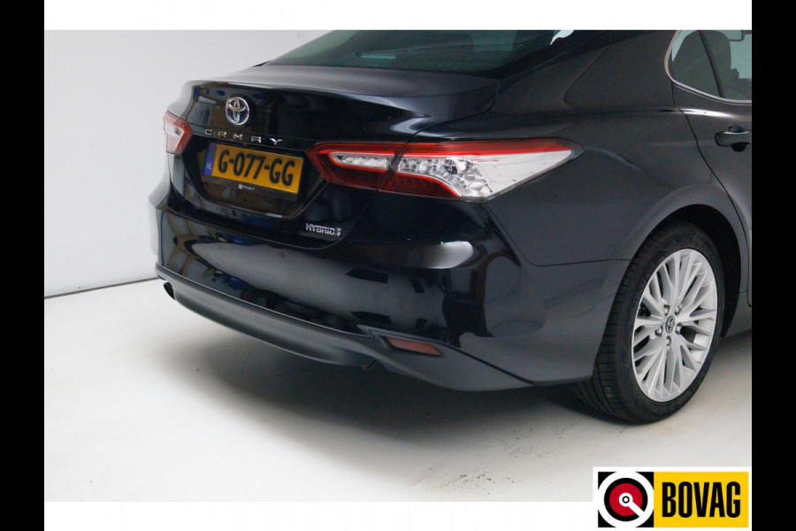 Toyota Camry 2.5 Hybrid Premium Leer | Elektrisch verst.stoelen | Adaptive cruise | JBL Audio Camera, Navigatie, Stoelverwarming, Keyless, Zeer luxe uitgevoerd