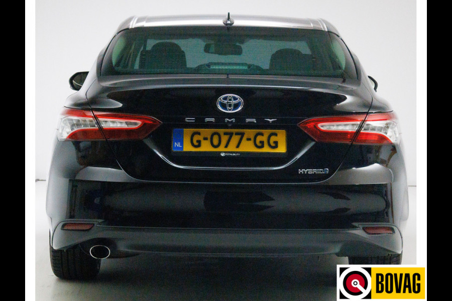 Toyota Camry 2.5 Hybrid Premium Leer | Elektrisch verst.stoelen | Adaptive cruise | JBL Audio Camera, Navigatie, Stoelverwarming, Keyless, Zeer luxe uitgevoerd