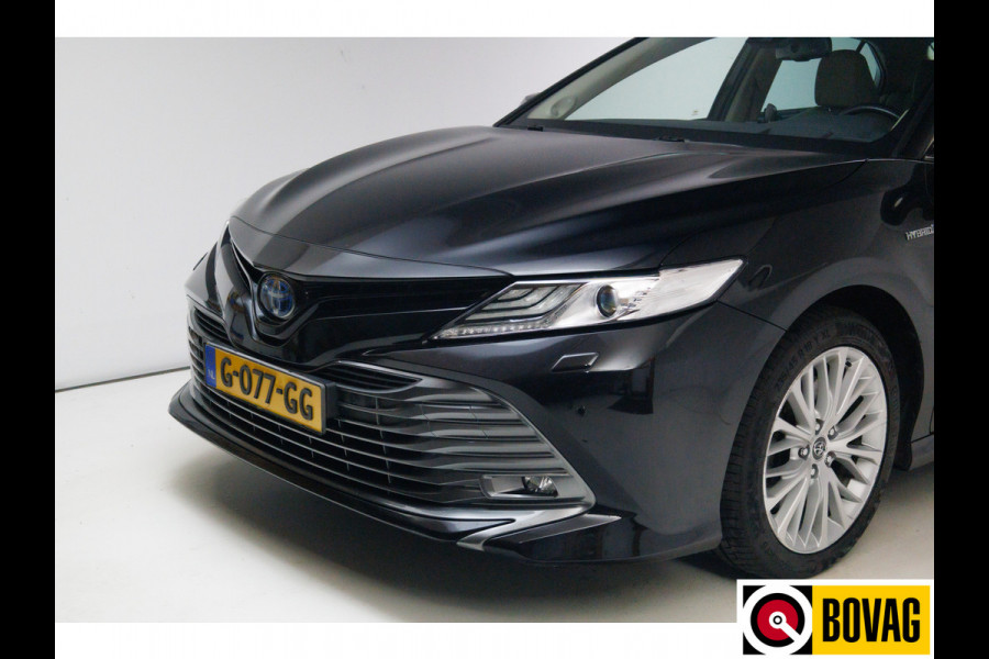 Toyota Camry 2.5 Hybrid Premium Leer | Elektrisch verst.stoelen | Adaptive cruise | JBL Audio Camera, Navigatie, Stoelverwarming, Keyless, Zeer luxe uitgevoerd