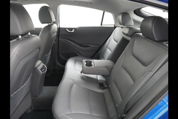Hyundai IONIQ Premium EV Leer+elektr.Verst.+Verwarmd Schuif/Kan-dak Adapive-Cruise Apple Carplay Android Auto Navi Ecc Camera Pdc Bank+stoel+S Memory Keyless DAB Stoel Elek.Verstelbaar Led Bluetooth Regensensor Rijstrooksensor Origineel Nederlandse Auto Zeer Compleet!