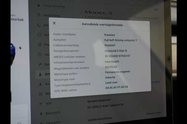Tesla Model 3 Long Range AWD 75kWh 463PK Elektr.Achterklep ! 19"Lmv FSD-3 Computer Premium Audio AutoPilot Panoramadak Camera's Leer Adaptive- 4WD Stoel en achterbank verwarming Elektr.Stoelen+Memory+Easy-Entry WiFi 1e Eigenaar Origineel Nederlandse Auto Garantie op Accu/Motor tot 07-06-2027/192.000km
