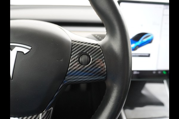 Tesla Model 3 Long Range AWD 75kWh 463PK Elektr.Achterklep ! 19"Lmv FSD-3 Computer Premium Audio AutoPilot Panoramadak Camera's Leer Adaptive- 4WD Stoel en achterbank verwarming Elektr.Stoelen+Memory+Easy-Entry WiFi 1e Eigenaar Origineel Nederlandse Auto Garantie op Accu/Motor tot 07-06-2027/192.000km