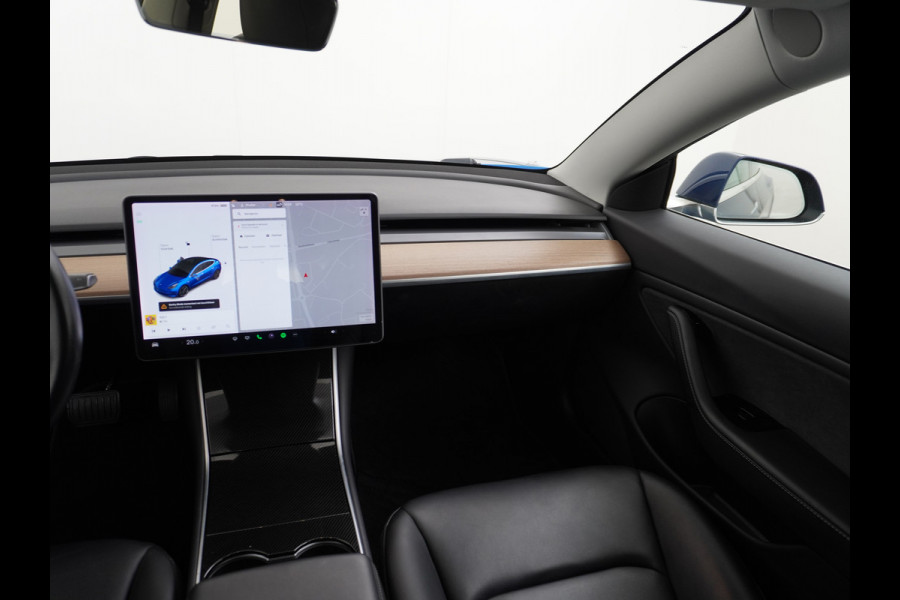 Tesla Model 3 Long Range AWD 75kWh 463PK Elektr.Achterklep ! 19"Lmv FSD-3 Computer Premium Audio AutoPilot Panoramadak Camera's Leer Adaptive- 4WD Stoel en achterbank verwarming Elektr.Stoelen+Memory+Easy-Entry WiFi 1e Eigenaar Origineel Nederlandse Auto Garantie op Accu/Motor tot 07-06-2027/192.000km