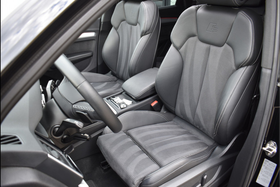 Audi Q5 50 TFSI e S-Line 299 Pk Pano Luchtvering Sfeer Keyless Matrix Led Leder SQ5 21 Inch