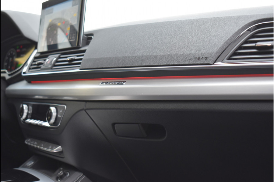 Audi Q5 50 TFSI e S-Line 299 Pk Pano Luchtvering Sfeer Keyless Matrix Led Leder SQ5 21 Inch