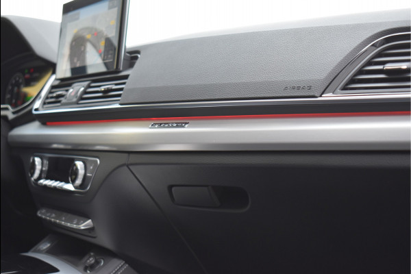 Audi Q5 50 TFSI e S-Line 299 Pk Pano Luchtvering Sfeer Keyless Matrix Led Leder SQ5 21 Inch