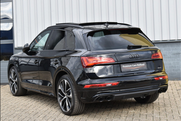Audi Q5 50 TFSI e S-Line 299 Pk Pano Luchtvering Sfeer Keyless Matrix Led Leder SQ5 21 Inch