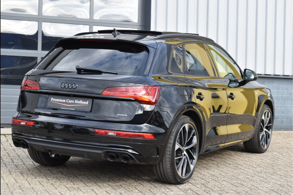 Audi Q5 50 TFSI e S-Line 299 Pk Pano Luchtvering Sfeer Keyless Matrix Led Leder SQ5 21 Inch