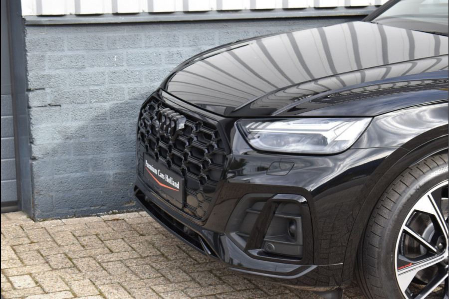 Audi Q5 50 TFSI e S-Line 299 Pk Pano Luchtvering Sfeer Keyless Matrix Led Leder SQ5 21 Inch