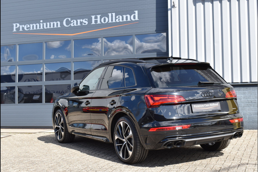 Audi Q5 50 TFSI e S-Line 299 Pk Pano Luchtvering Sfeer Keyless Matrix Led Leder SQ5 21 Inch