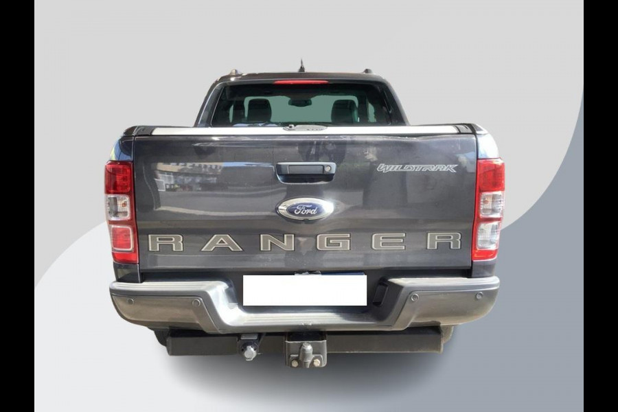 Ford Ranger 2.0 EcoBlue Wildtrak Supercab | Sea Grey | Rollertop |  Trekhaak | Stoelverwarming |  Adaptieve cruise control