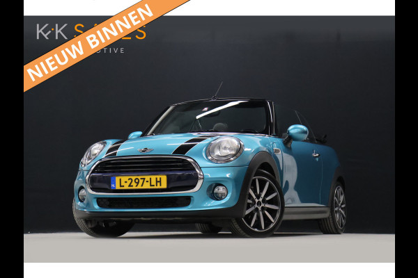 MINI Cabrio 1.5 Cooper Chili Serious Business [STOELVERWARMING, PARKEERSENSOREN, HALF LEDER/STOF, BLUETOOTH, CRUISE CONTROL, AIRCO, NIEUWSTAAT]