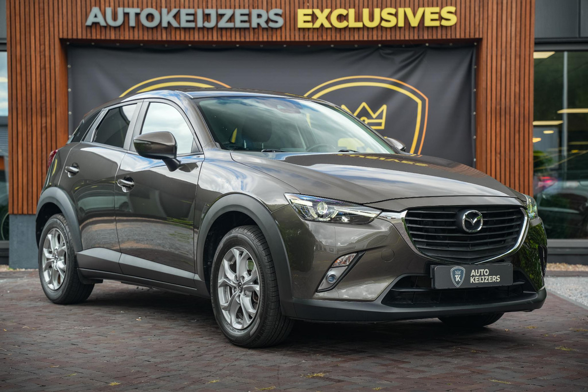 Mazda CX-3 2.0 SkyActiv-G 120 Dynamic Cruise Control Airco Automatisch Navigatie Stoelverw. PDC Automaat! Mazda CX-3 2.0 SkyActiv-G 120 Dynamic Cruise Control Airco Automatisch Navigatie Stoelverw. PDC Automaat!