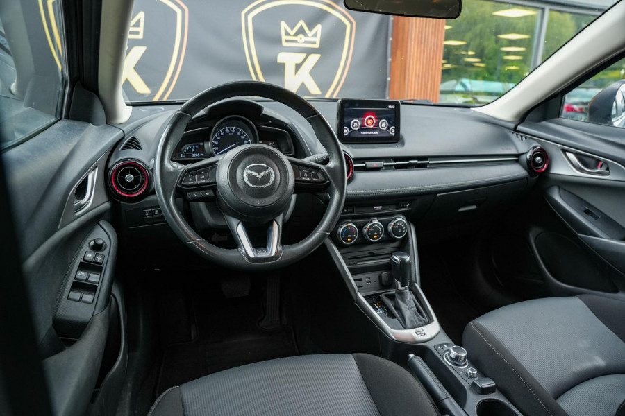 Mazda CX-3 2.0 SkyActiv-G 120 Dynamic Cruise Control Airco Automatisch Navigatie Stoelverw. PDC Automaat!