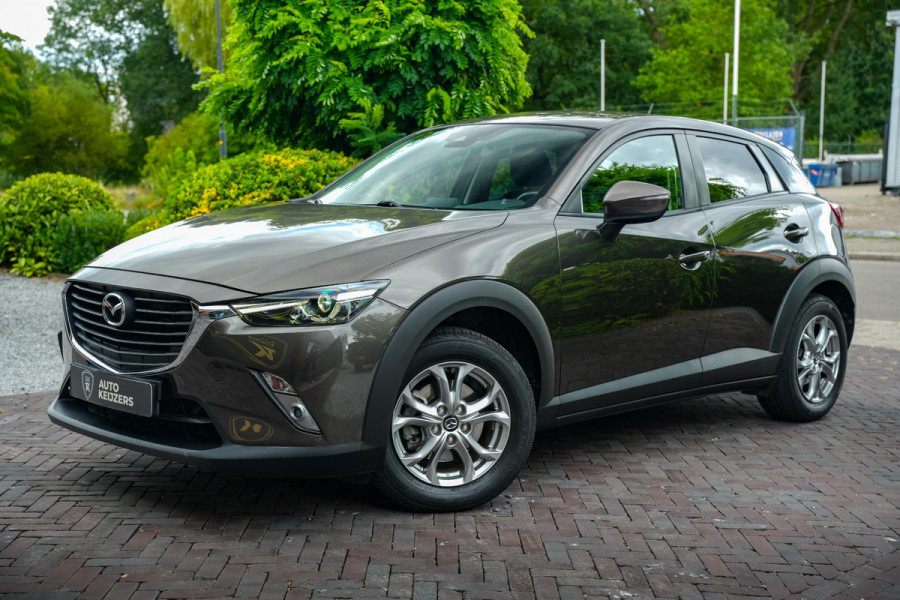 Mazda CX-3 2.0 SkyActiv-G 120 Dynamic Cruise Control Airco Automatisch Navigatie Stoelverw. PDC Automaat!