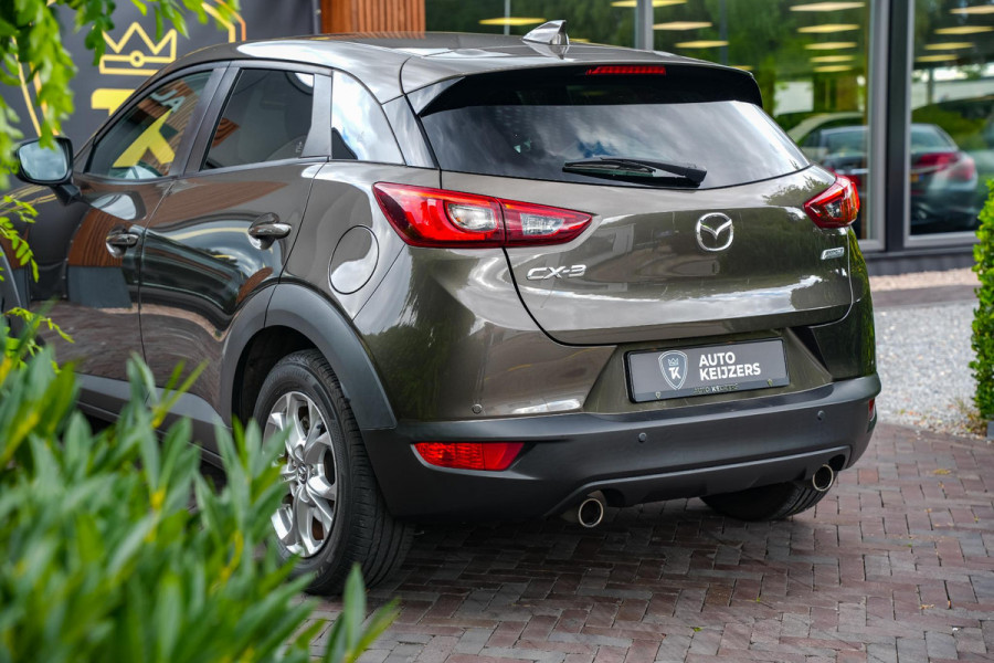 Mazda CX-3 2.0 SkyActiv-G 120 Dynamic Cruise Control Airco Automatisch Navigatie Stoelverw. PDC Automaat!