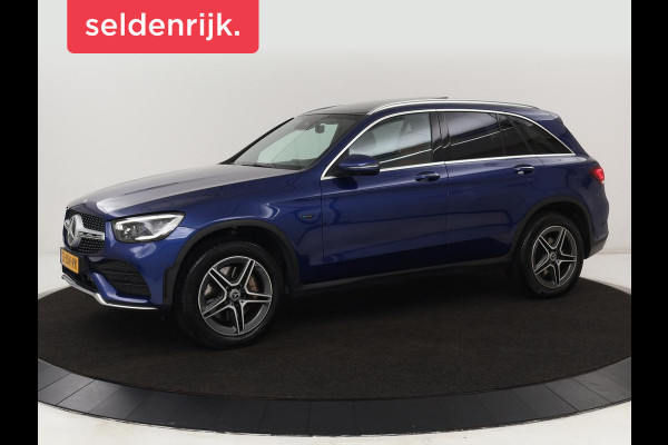 Mercedes-Benz GLC 300e 4Matic AMG | Panoramadak | Two-Tone Leder | 360 Camera | Stoelverwarming | Burmester | Carplay | Digital Cockpit | Keyless | Navigatie | Sfeerverlichting | PHEV | Plug In