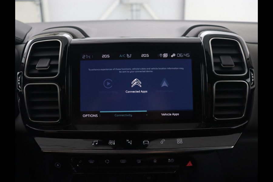 Citroën C5 Aircross 1.6 Plug-in Hybrid 225 Feel | Adaptive cruise | Leder/Alcantara | Camera | Carplay | Navigatie | Dodehoek detectie | Full LED | Keyless | PHEV