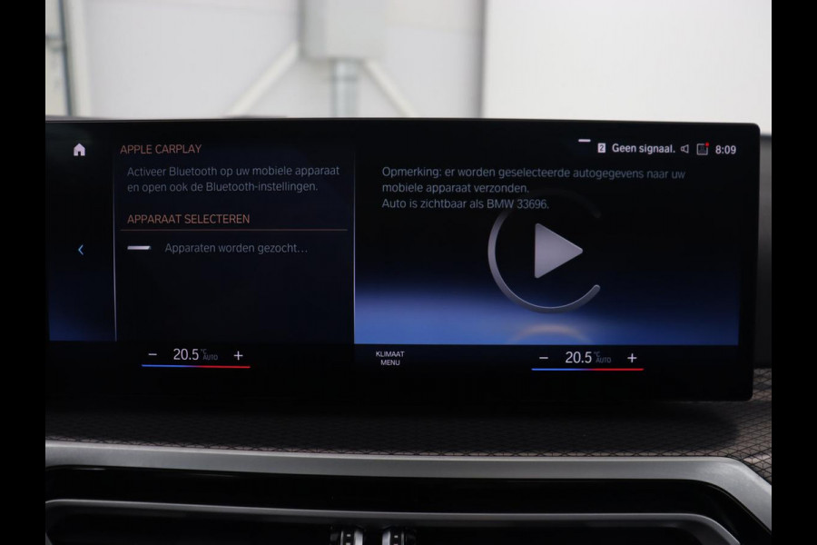 BMW 3-serie 320e M Sport | Schuifdak | Trekhaak | Leder/Alcantara | Camera | Stoel & stuurverwarming | Carplay | Sfeerverlichting | Sportstoelen | Adaptief LED | Navigatie | Park Assist | Widescreen Display | PHEV | Plug In