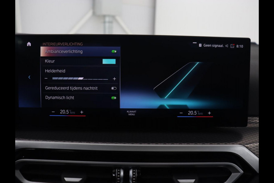 BMW 3-serie 320e M Sport | Schuifdak | Trekhaak | Leder/Alcantara | Camera | Stoel & stuurverwarming | Carplay | Sfeerverlichting | Sportstoelen | Adaptief LED | Navigatie | Park Assist | Widescreen Display | PHEV | Plug In