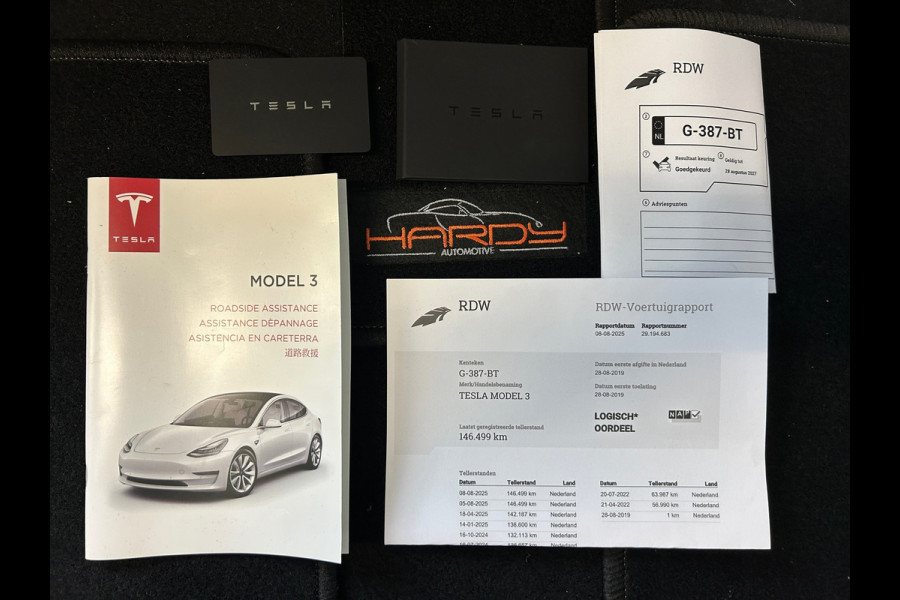Tesla Model 3 Long Range RWD 75 kWh 88% SOH 1e EIG NL-Auto Rijklaarprijs!