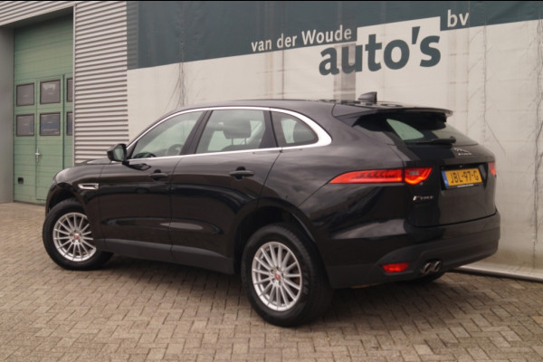 Jaguar F-Pace 2.0d 180pk AWD Prestige -LEER-NAVI-CAM-ECC-