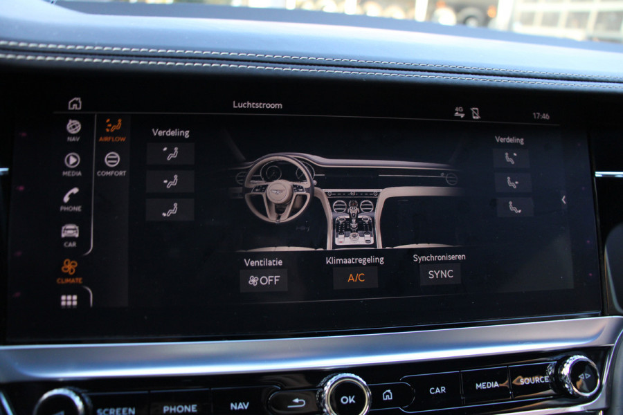 Bentley Continental GT 6.0 W12 | Massage | Camera V+A | Lederen Hemel | Apple CarPlay |