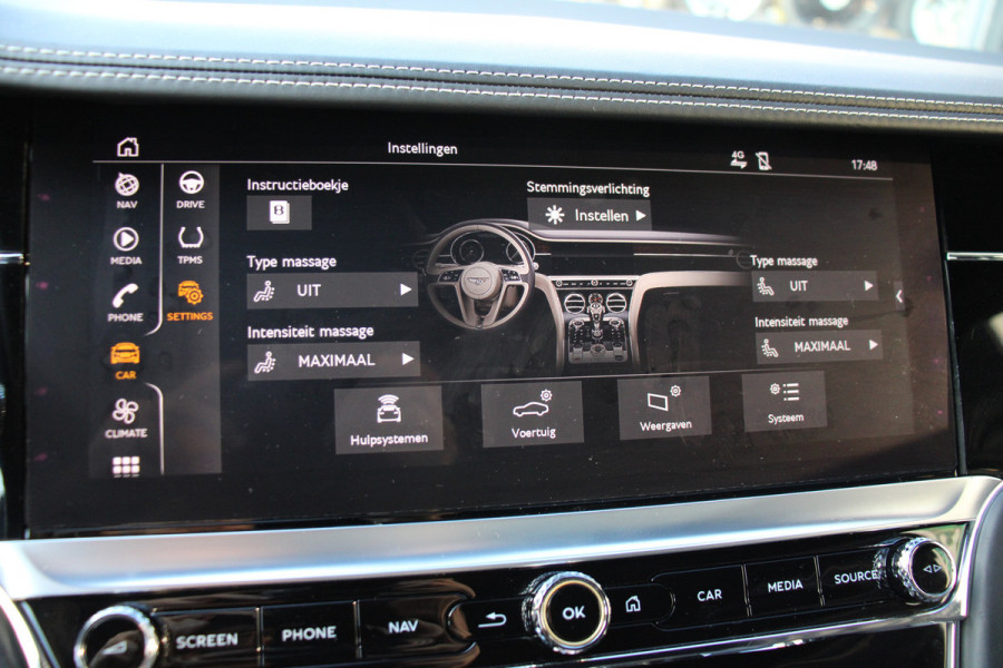 Bentley Continental GT 6.0 W12 | Massage | Camera V+A | Lederen Hemel | Apple CarPlay |