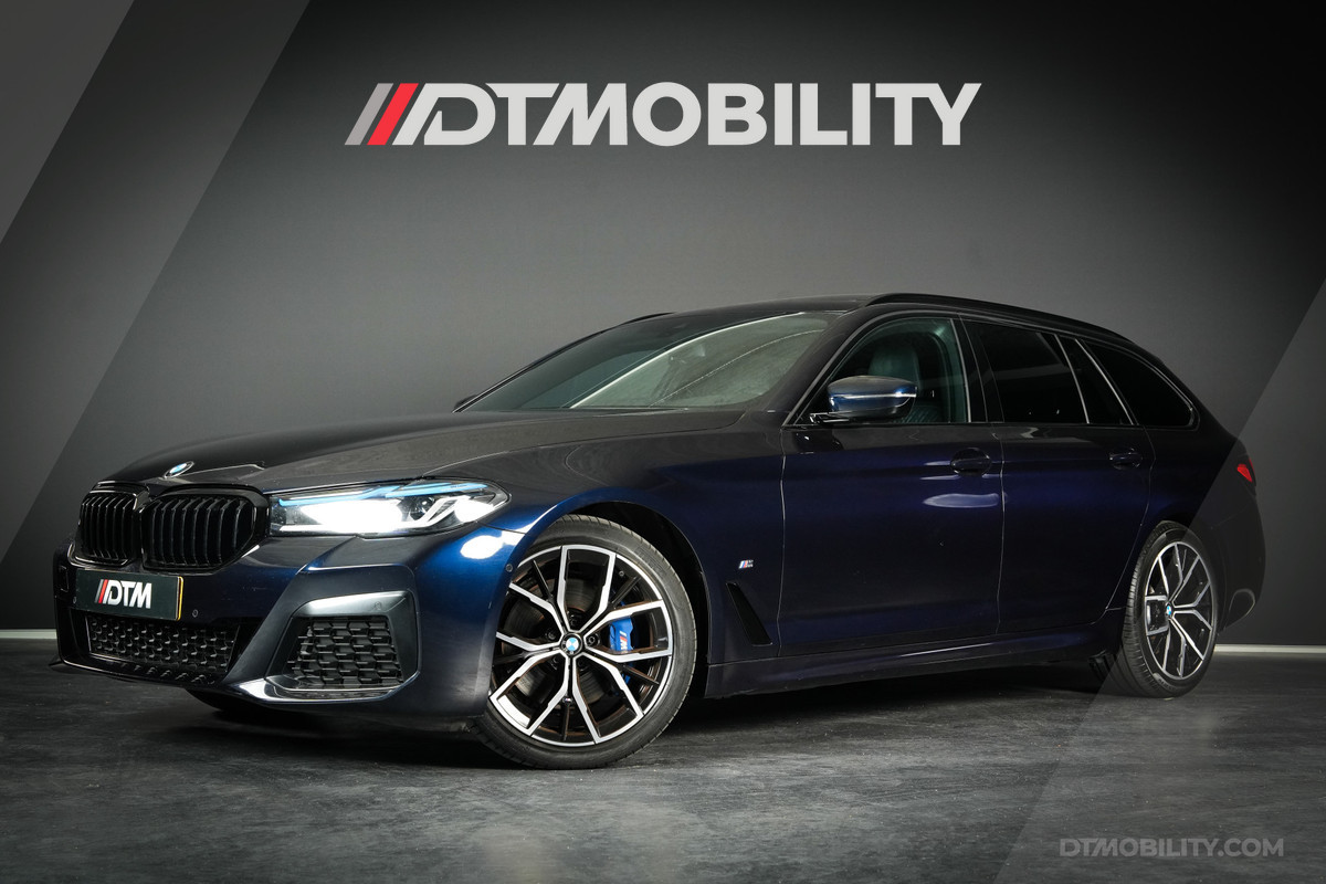 BMW 5 Serie Touring Dealer O.H. | 530i High Ex. M-Sport | | Pano | Harman Kardon | Laser