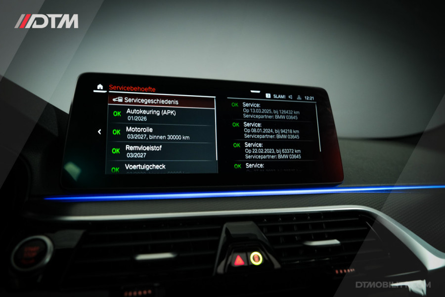 BMW 5 Serie Touring Dealer O.H. | 530i High Ex. M-Sport | | Pano | Harman Kardon | Laser