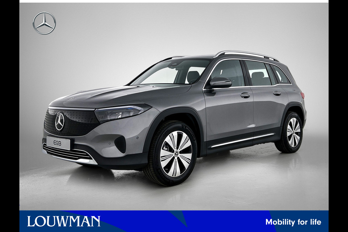 Mercedes-Benz EQB 250+ Business Solution 7p. 71 kWh | Parkeerpakket met achteruitrijcamera | EASY PACK achterklep | Sfeerverlichting | Verwarmde stoelen vooraan | Extra USB-poorten | Zitcomfortpakket | Licht- en zicht pakket | Mercedes-Benz EQB 250+ Business Solution 7p. 71 kWh | Parkeerpakket met achteruitrijcamera | EASY PACK achterklep | Sfeerverlichting | Verwarmde stoelen vooraan | Extra USB-poorten | Zitcomfortpakket | Licht- en zicht pakket |