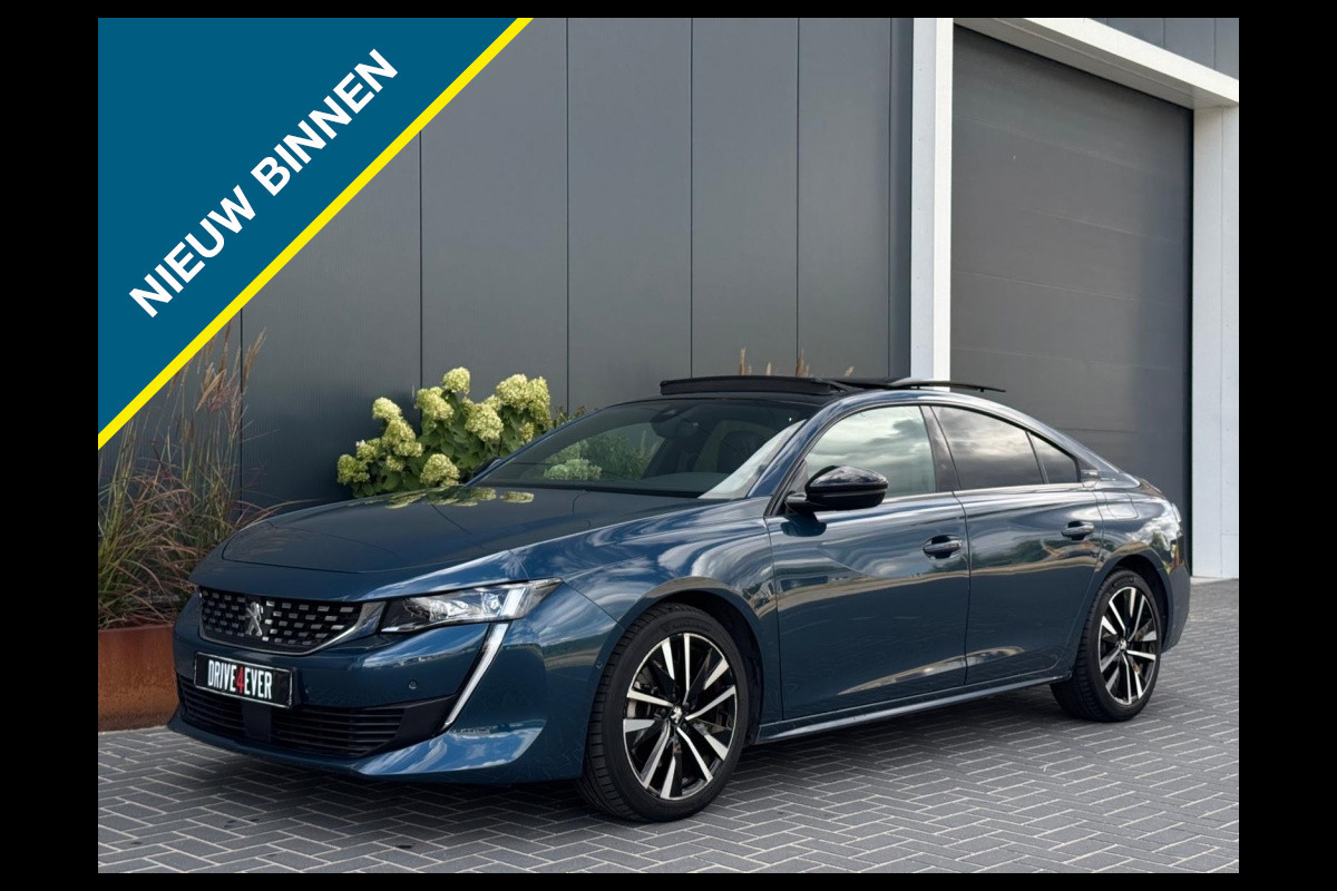 Peugeot 508 1.6 HYbrid GT 225pk FULL PANO NAVI CAMERA SPORTVELGEN Peugeot 508 1.6 HYbrid GT 225pk FULL PANO NAVI CAMERA SPORTVELGEN