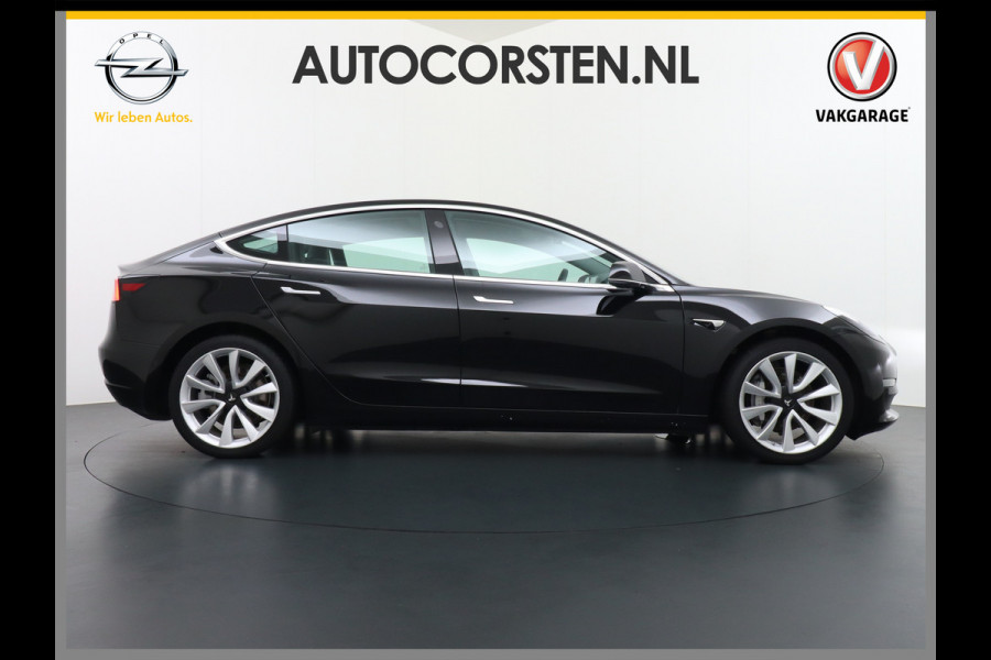 Tesla Model 3 Long Range AWD 75kWh 463PK SOH 99% 19"Lmv FSD-3 Computer Premium Audio AutoPilot Panoramadak Camera's Leer Adaptive-Cruise-Contr 4WD Stoel en achterbank verwarming Elektr.Stoelen+Memory+Easy-Entry WiFi Origineel Nederlandse Auto Garantie op Accu/Motor tot 22-04-2028/192.000km