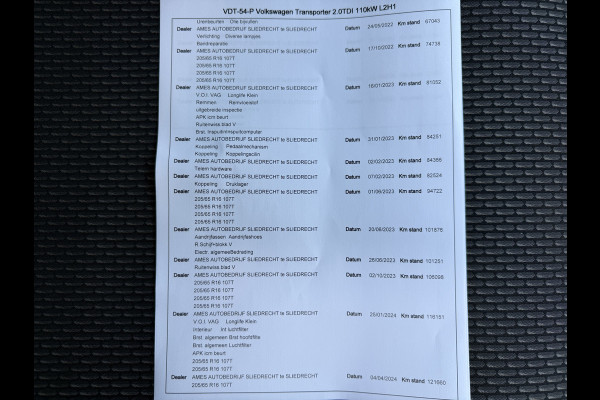 Volkswagen Transporter 2.0 TDI 150PK EURO6L2H1 32 Cruise control/navigatie systeem/trekhaak