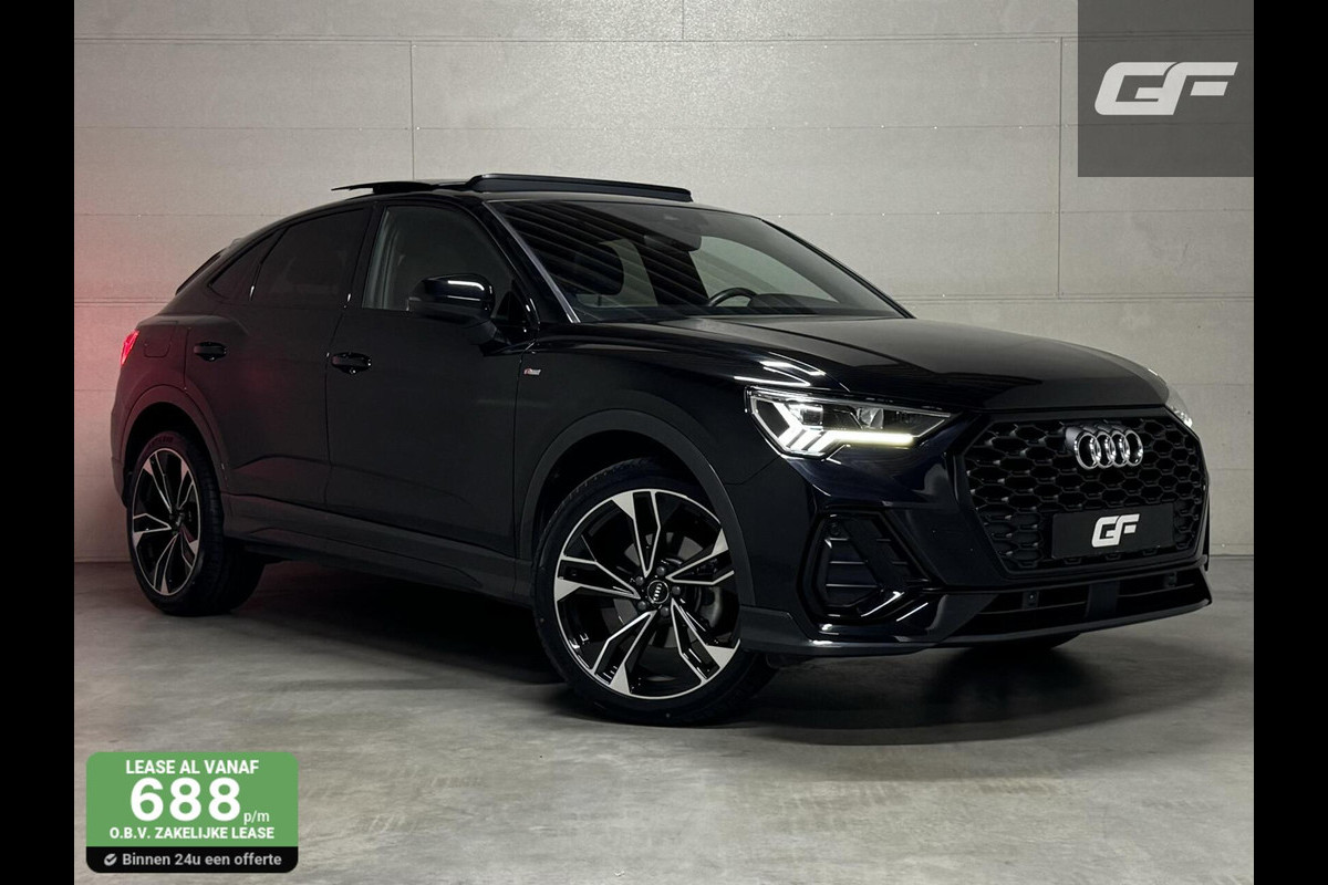 Audi Q3 Sportback 35 TFSI S-Line Black Edition Pano Virtual Carplay Audi Q3 Sportback 35 TFSI S-Line Black Edition Pano Virtual Carplay