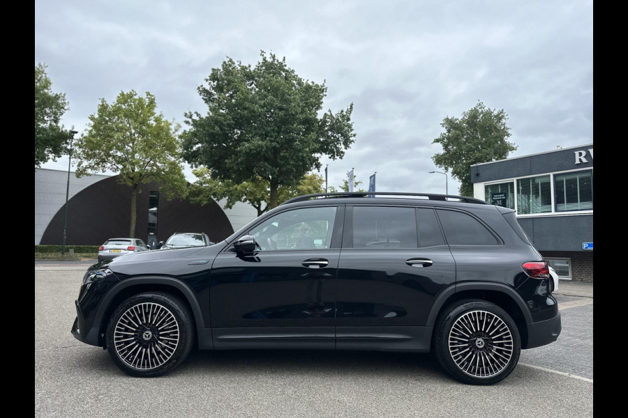 Mercedes-Benz EQB 250 AMG Line 7p. 67 kWh PANORAMADAK | ELECTR STOELEN+geheugen | AMBILIGHT | ADAPTIVE CRUISE | HEAD UP | MEGA COMPLEET!