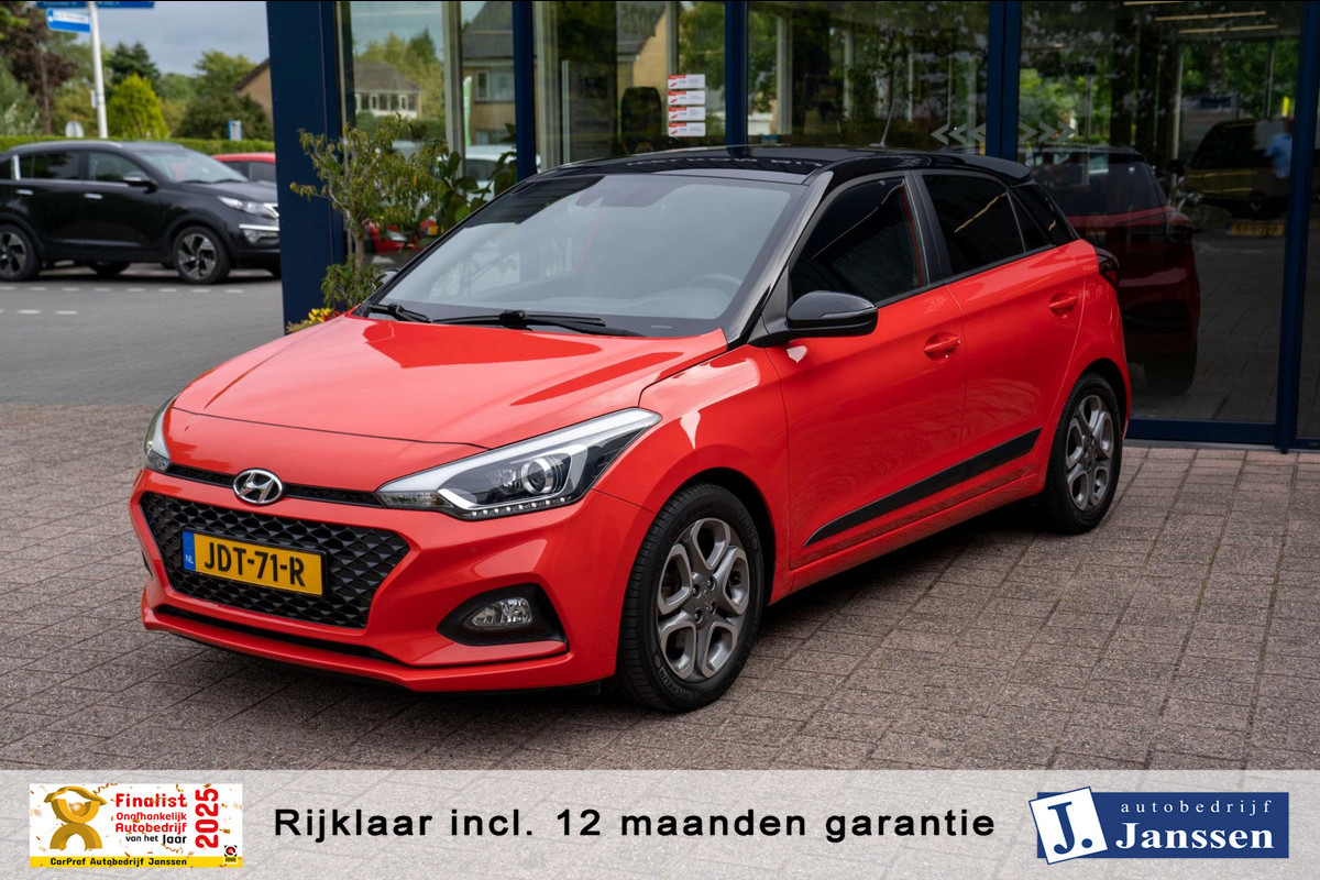 Hyundai i20 1.0 T-GDI Premium Automaat|Prijs rijklaar incl 12 mnd garantie|Afn Trekhaak Clima Navi Camera Hyundai i20 1.0 T-GDI Premium Automaat|Prijs rijklaar incl 12 mnd garantie|Afn Trekhaak Clima Navi Camera