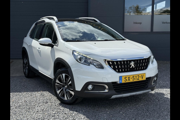 Peugeot 2008 1.2 PureTech Allure 2e Eigenaar,110pk,Dealer Onderhouden,Pano,Navi,Halfleder,Clima,Cruise,Camera,Distributie riem v.v. bij 30.849,N.A.P,Pdc V+A,Lm velgen,APK tot 07-2026