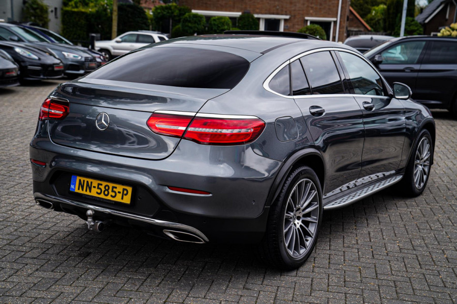Mercedes-Benz GLC Coupé 250 4MATIC | Designo Luxe Leder | Schuif/kanteldak | Camera | Treeplank | Trekhaak elektrisch | LED
