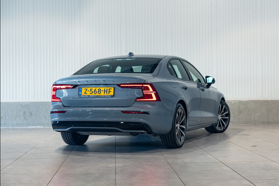 Volvo S60 T6 Aut. Long Range Ultimate Dark ACC Leder Stoel+Stuurverwarming 350pk
