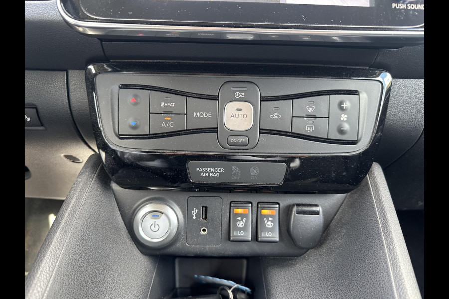 Nissan Leaf Tekna 40 kWh 1e Eigenaar | Origineel NL Auto | 360° Camera | Afneembare Trekhaak | Stoel- & Stuurverwarming | SOH 91% | Rijklaar met 12 mnd BOVAG Garantie!