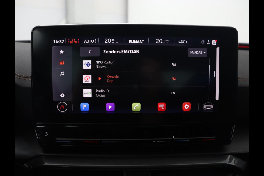 CUPRA Leon 1.4 eHybrid | 245pk | Stoel & stuurverwarming | Carplay | Memory | Sfeerverlichting | Parkeerhulp | Navigatie | Keyless | Full LED | Sportstoelen | Magnetic Tech Matt | PHEV | Plug In